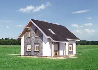Фасад дома CKK-7251-79 Фасад дома CKK-7251-79